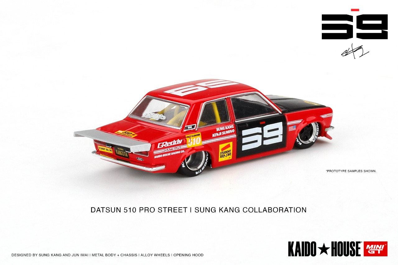 Kaido House Nissan 510 Pro Street シークレット Mini GT Kaido House Datsun 510 Pro Street Anniversary Edition